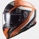LS2 VECTOR 2 STYLUS SVART/ORANSJE thumbnail