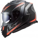 LS2 STORM RACER SVART/ORANSJE thumbnail