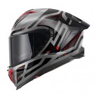 GIVI HEHJELM  50.3 sort/sølv/rød thumbnail