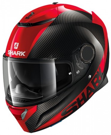 Spartan Carbon Skin Rød