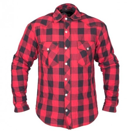 KEVLAR FLANELLSKJORTE RØD