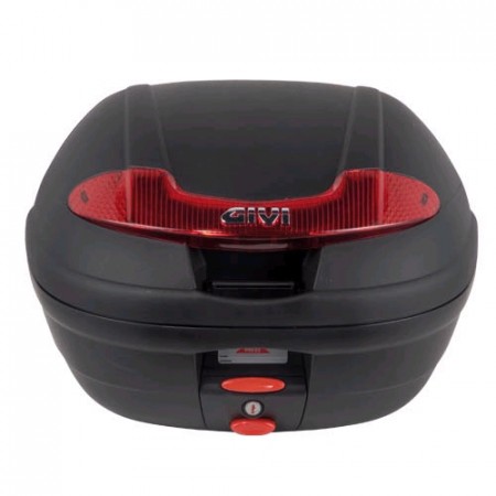 TOPPBOKS MONOLOCK 34 L SORT/RØD
