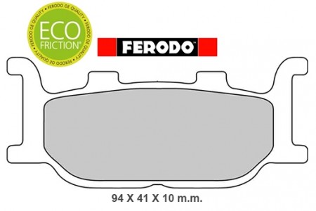 FERODO Bremsekloss sett ECO friction FDB2003EF