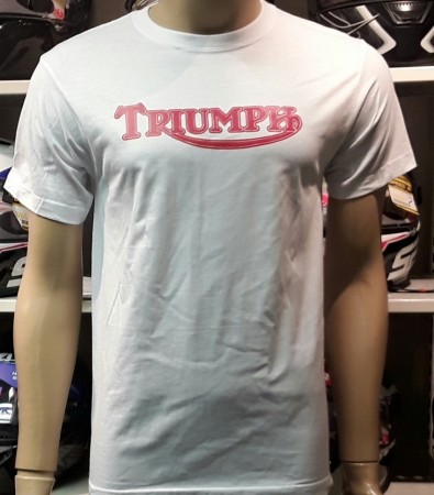 T-Skjorte Triumph Hvit