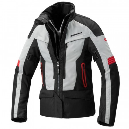 SPIDI VOYAGER 4 JACKET JACKET BLACK/GREY