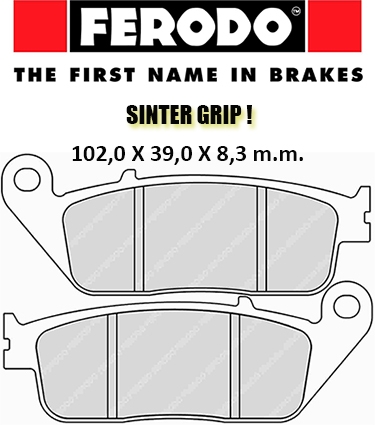 FERODO Bremsekloss sett FDB570ST