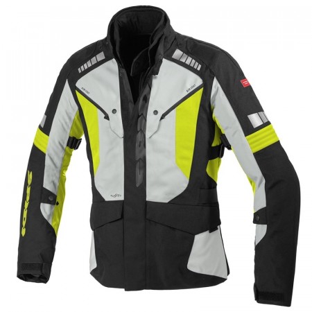 SPIDI OUTLANDER JAKKE BLACK/YELLOW