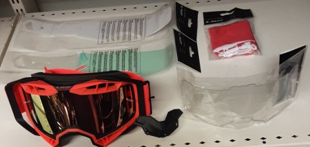 CROSSBRILLER LS2 orange m/speilglass